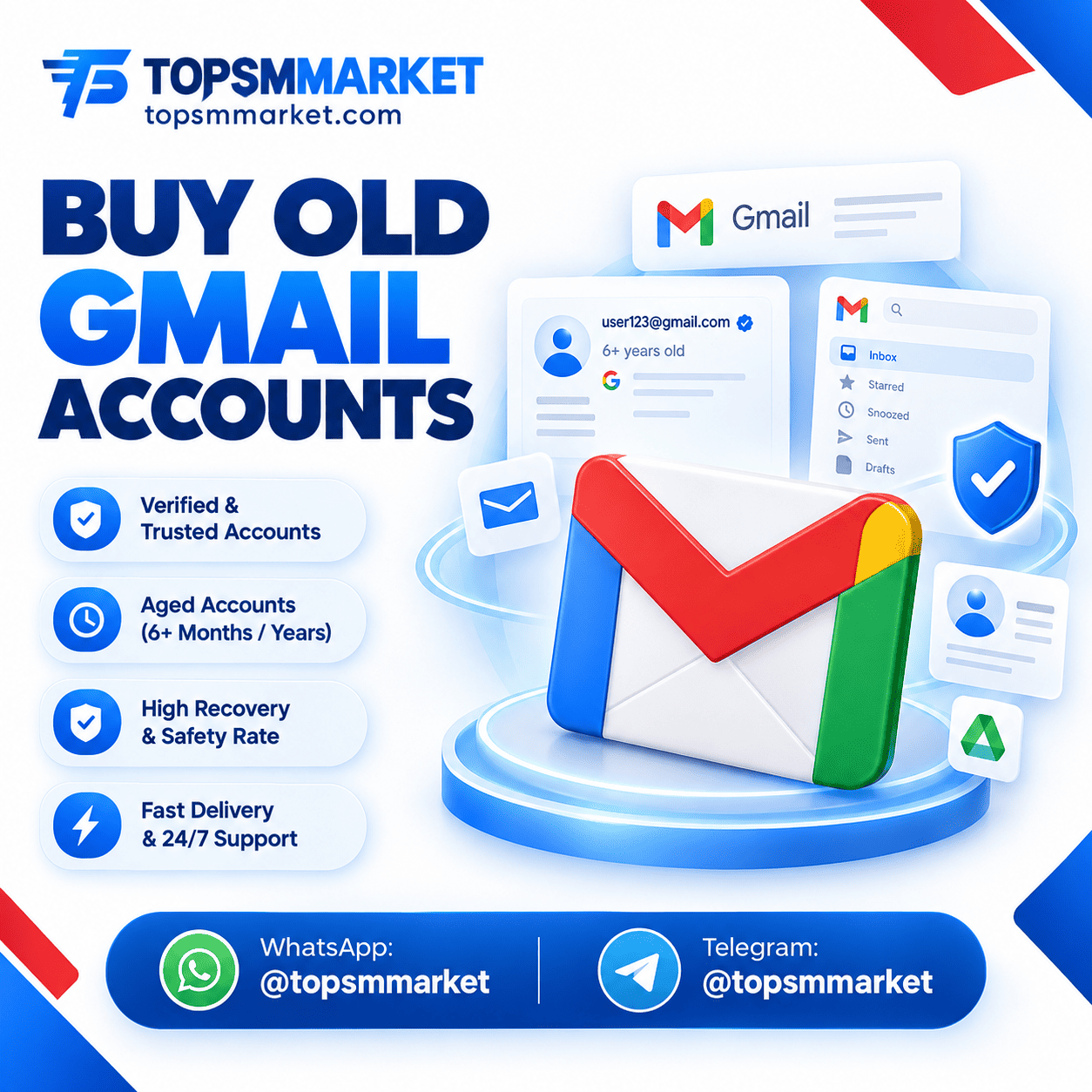 BUY OLD GMAIL ACCOUNTS