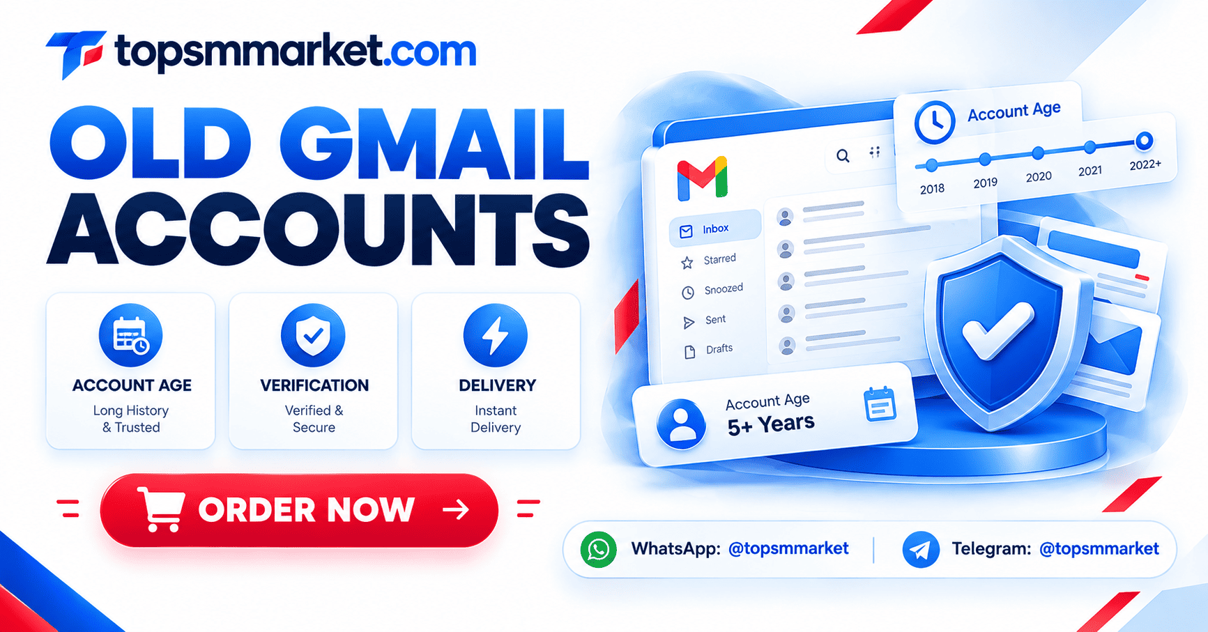 OLD GMAIL ACCOUNTS